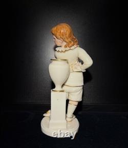 Royal Worcester figure of a boy, 19 cent, VERY OLD & RARE