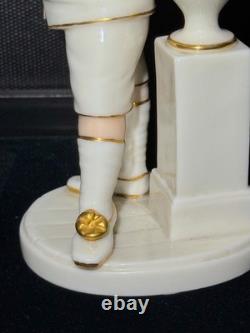 Royal Worcester figure of a boy, 19 cent, VERY OLD & RARE