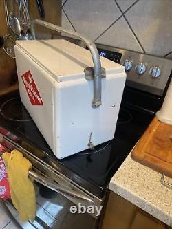 Royal crown cola ice chest With Drain Hose? Very Rare Vintage