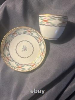 Royal derby very rare needlework cup and saucer