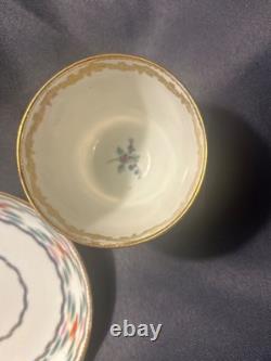 Royal derby very rare needlework cup and saucer