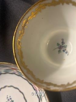 Royal derby very rare needlework cup and saucer