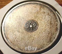 Rrr Very Rare Russian Silver Coin Ten Zolotnikov Imperial Russia Au Unc Beauty