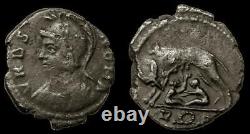 SHE WOLF suckling Twins VERY RARE RIC R4 Constantine the Great Roman Empire Coin