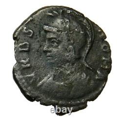 SHE WOLF suckling Twins VERY RARE RIC R4 Constantine the Great Roman Empire Coin