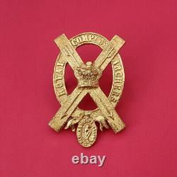 Scottish Queen's Body Guard Royal Company Of Archers Bonnet Badge Very Rare QVC
