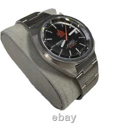 Seiko Shahi Iranian Royal Army Serviced Functioning Automatic Movement Very Rare