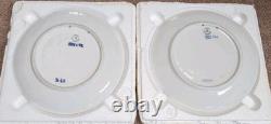 Set Of 10 Antique Royal Copenhagen Christmas Plates 1920-1929 Very Rare Set