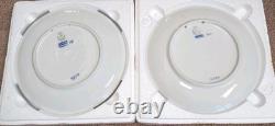 Set Of 10 Antique Royal Copenhagen Christmas Plates 1920-1929 Very Rare Set