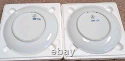 Set Of 10 Antique Royal Copenhagen Christmas Plates 1920-1929 Very Rare Set