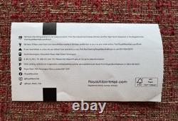 Sir David Attenborough Royal Albert Hall 100 Birthday Ticket Very Rare