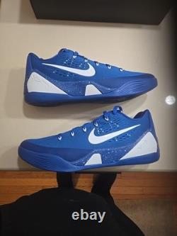 Size 12.5 -Kobe 9 EM Low Protro Wildcats PE Royal HV57331814662 VERY RARE SIZE