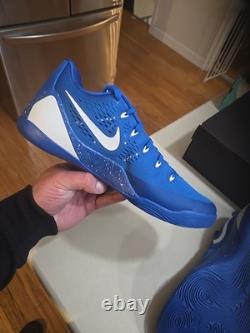 Size 12.5 -Kobe 9 EM Low Protro Wildcats PE Royal HV57331814662 VERY RARE SIZE