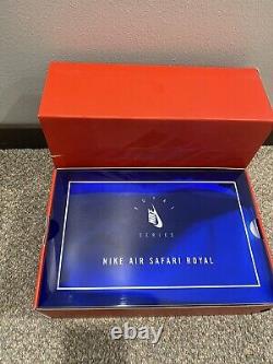 Size 14- Nike Air Safari Royal 872633-003. Very Rare