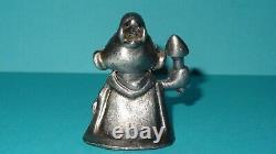 Smurfs PEWTER King Smurf Royal Crown 20074 Vintage Very Rare Display Figurine