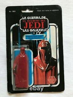 Star Wars Vintage Lili Ledy Emperor's Royal Guard 30 Back Very Rare Mexico LOOK