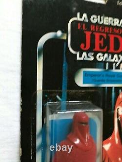 Star Wars Vintage Lili Ledy Emperor's Royal Guard 30 Back Very Rare Mexico LOOK