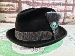 Stetson Royal deluxe Oktoberfest Pinned Fedora Very Nice? RARE