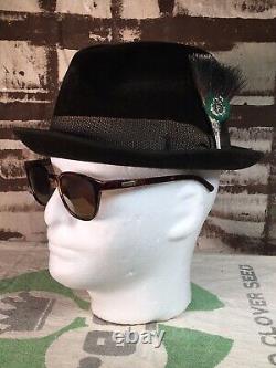 Stetson Royal deluxe Oktoberfest Pinned Fedora Very Nice? RARE