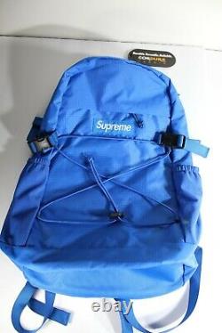 Supreme Backpack Book Bag Strap Logo Season Royal Blue very rare