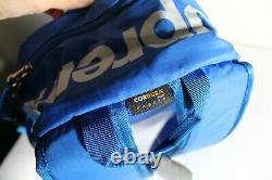 Supreme Backpack Book Bag Strap Logo Season Royal Blue very rare