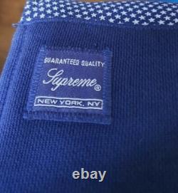 Supreme Stars hooded sweatshirt size XL blue hoodie royal Very rare vintage