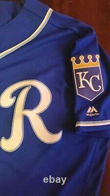 TEAM ISSUED Kansas City Royals Spring Training Jersey 48 Authenticated VERY RARE