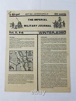 TEKUMEL THE IMPERIAL MILITARY JOURNAL VOL 2 #4 VERY RARE MAR BARKER Petal Throne