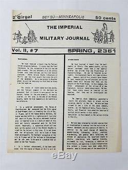 TEKUMEL THE IMPERIAL MILITARY JOURNAL VOL 2 #7 VERY RARE MAR BARKER Petal Throne