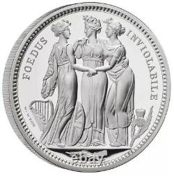 THREE GRACES ROYAL MINT THREE SILVER PROOF COINS IN 10oz, 5oz, 2oz, VERY RARE