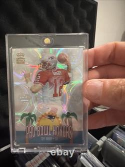 TOM BRADY 2002 Pacific Crown Royale Pro Bowl Honors Insert Card #11 VERY RARE