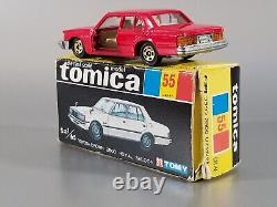 TOMY Tomica Toyota Crown 2800 Royal Saloon / #55 / Made in Japan / Very Rare Red