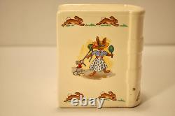 TRH Birth n- Princess Diana Bunnykins Ceramic Book Bank Royal Dalton VERY RARE