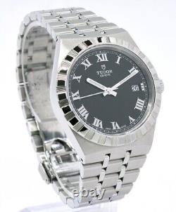 TUDOR ROYAL 28500 Automatic Men's with Box Silver Very Rare Premium Price