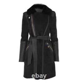 Temperley London'Odele' Black Coat Aso Kate Royal UK10/US6 VERY RARE