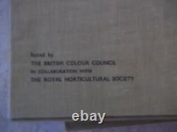 The Horticultural Colour Chart I&II Royal Horticultural Society VERY RARE