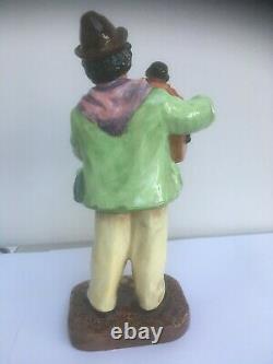 The Organ Grinder-royal Doulton-hn2173-very Rare Old Character Figure