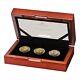 The Royal Mint Through Time Three Gold Coin Set Limited Edition 99 Very Rare Set