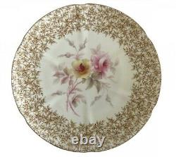 Tiffany & Co Antique Very Rare Royal China Works Worcester Eng, Luncheon Plates