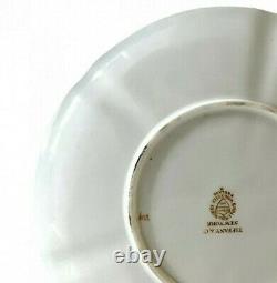 Tiffany & Co Antique Very Rare Royal China Works Worcester Eng, Luncheon Plates