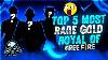 Top 5 Most Rare Gold Royale S Garena Freefire