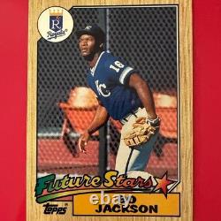 Topps 1987 Topps PINK DOTS VERY RARE? Bo Jackson Kansas City Royals #170