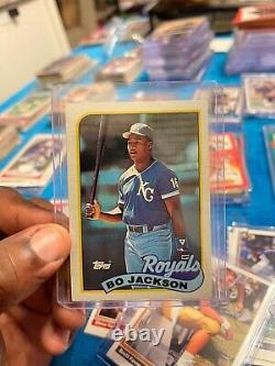 Topps Bo Jackson #540 Super Rare Error Card, Misprint back with wrong player