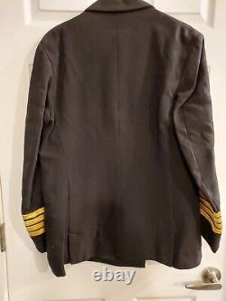 Two Royal Navy Flight Captain's Uniforms Dress & Formal Mess 80's Very rare