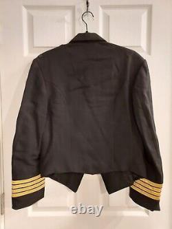 Two Royal Navy Flight Captain's Uniforms Dress & Formal Mess 80's Very rare