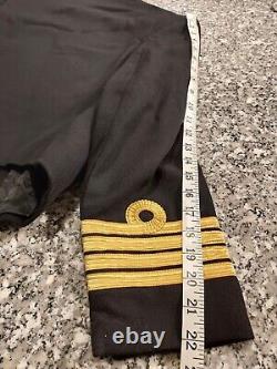 Two Royal Navy Flight Captain's Uniforms Dress & Formal Mess 80's Very rare