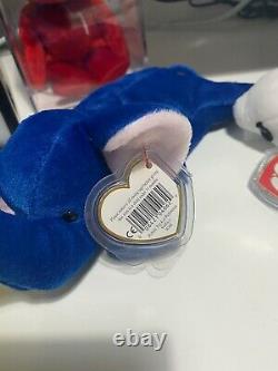 Ty Beanie Babies Peanut Royal Blue (VERY RARE!)