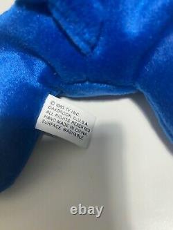 Ty Beanie Babies Peanut Royal Blue (VERY RARE!)