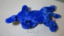 Ty Beanie Buddy Peanut The Elephant Royal Blue VERY RARE! 