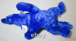 Ty Beanie Buddy Peanut The Elephant Royal Blue VERY RARE! 